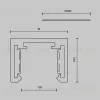 Шинопровод накладной Maytoni Technical Exility X TRX239-413B TRX239-413B - 6