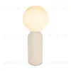 Настольная лампа Arlight SP-SILKA-TAB-R150-6W Warm2700 (WH, 330 deg, 230V, TOUCH-DIM) (IP20, Натуральный шелк) 056890 056890 - 1