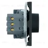 Терморегулятор механический Stekker Эмили RSW00-5120-05  черный уголь, soft touch 50713 50713 - 4