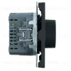 Терморегулятор механический Stekker Эмили RSW00-5120-05  черный уголь, soft touch 50713 50713 - 3