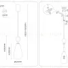 Подвесной светильник Ambrella Light High Light Ceramo Modern LH53289 LH53289 - 6