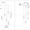 Подвесной светильник Ambrella Light High Light Ceramo Modern LH53302 LH53302 - 6