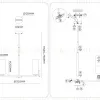 Люстра на штанге Ambrella Light High Light Modern LH56058 LH56058 - 7