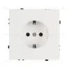 Розетка зк со шторками софт-тач белый кварц Arlight SCT-MEU-SFPL-WH (250V, 16A) 054276(1) 054276(1) - 3