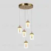Подвесной светильник Eurosvet Palm 201056 LED латунь a072230 201056 LED латунь - 1