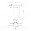 Трековый магнитный светильник Elektrostandard Line Magnetic 85525/01 4690389220630 a072699 4690389220630 - 9