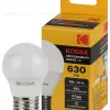 Лампа светодиодная Kodak LED P45-7W-865-E27 K 7Вт шар холодный дневной свет Е27 Б0057616 Б0057616 - 1