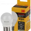 Лампа светодиодная Kodak LED P45-11W-840-E27 K 11Вт шар нейтральный белый свет Е27 Б0057621 Б0057621 - 1
