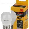 Лампа светодиодная Kodak LED P45-11W-865-E27 K 11Вт шар холодный дневной свет Е27 Б0057622 Б0057622 - 1