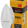 Лампа светодиодная Kodak LED B35-11W-840-E14 K 11Вт свеча нейтральный белый свет Е14 Б0057630 Б0057630 - 1