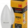 Лампа светодиодная Kodak LED B35-11W-865-E27 K 11Вт свеча холодный дневной свет Е27 Б0057634 Б0057634 - 1