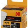 Лампа светодиодная Kodak LED MR16-11W-840-GU10 K 11Вт софит нейтральный белый свет GU10 Б0057648 Б0057648 - 2