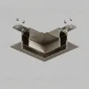 Соединитель для шинопровода Denkirs SHINE PRIME HIDE TR4905-DN TR4905-DN - 1