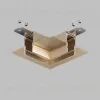 Соединитель для шинопровода Denkirs SHINE PRIME HIDE TR4905-CP TR4905-CP - 1