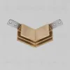 Угловой L-коннектор Denkirs SHINE PRIME BASE TR4948-CP TR4948-CP - 1