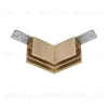 Угловой L-коннектор Denkirs SHINE PRIME BASE TR4948-CP TR4948-CP - 2