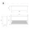 Светильник для ступеней Arlight LTD-RIBONIK-S271x136-10W Day4000 (Черный, 50 deg, 230V) (IP65 Металл) 056720 056720 - 4
