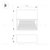 Cветильник для ступеней Arlight LGD-RIBONIK-S114x114-5W Day4000 (Черный, 50 deg, 230V) (IP65 Металл) 062919 062919 - 4
