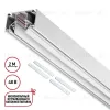 Шинопровод для монтажа в натяжной потолок (гарпунная система) Novotech Shino Flum 135353 135353 - 1