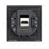 Розетка HDMI 2.0 Type A Stekker Мия RST00-3118-05 черный бархат 50828 50828 - 5