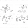Потолочный светильник Ambrella Light Comfort FL71521 FL71521 - 6
