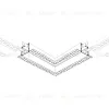 Угловой соединитель в сборе для профиля Arlight LINIA32-FANTOM (Металл) 064415 064415 - 3