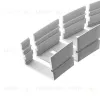 Профиль Arlight FANTOM-BENT-W21-TOP-2000 ANOD (Алюминий) 064493 064493 - 2