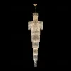 Каскадная люстра Crystal Lux ABRIL SP28 GOLD ABRIL SP28 GOLD - 1