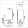 Бра Lumion Moderni Mila 8427/1W 8427/1W - 2