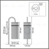 Бра Lumion Classi Opulenta 8413/1W 8413/1W - 2
