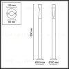 Ландшафтный светильник Odeon Light Nature Frankie 7206/5GLA 7206/5GLA - 2