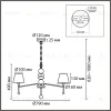 Подвесная люстра Lumion Classi Sut 8410/7 8410/7 - 3