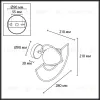 Настенный светильник Odeon Light L-Vision Futurum 7196/3WL 7196/3WL - 2