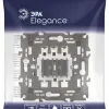 Переключатель для жалюзи (выкл), 10АХ-250В Эра Elegance механизм 14-1109-99 Б0047860 Б0047860 - 4