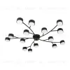 Потолочная люстра Escada Fluxen 120009/15C Black ES0000033L ES0000033L - 2