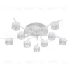 Потолочная люстра Escada Glowen 120011/10C White ES0000032L ES0000032L - 2