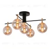Потолочный светильник Escada Celeste 120007/5R Black/Amber ES0000080 ES0000080 - 1