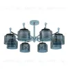 Люстра на штанге Escada Photora 120010/8R Black/Smoke ES0000091 ES0000091 - 2