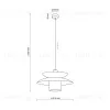 Подвесной светильник TK Lighting 11768 Verado Burgund a073164 11768 Verado Burgund - 7