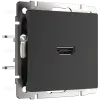 Розетка HDMI черный матовый Werkel W1186008 4690389164897 a051242 4690389164897 - 1