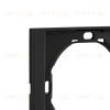 Рамка SETE 4-постовая универсальная антрацит KRANZ KR-79-0754-4 KR-79-0754-4 - 2