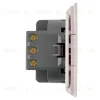 Выключатель 3-клавишный (механизм) Stekker Мия 250В 10А RSW10-3108-08 пудровый жемчуг 50474 50474 - 3