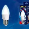 Лампа светодиодная (UL-00002411) Uniel E14 7W 4000K матовая LED-C37 7W/NW/E14/FR PLP01WH LED-C37 7W/NW/E14/FR PLP01WH картон - 2