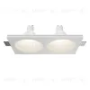 Встраиваемый светильник Maytoni Technical Gyps Modern DL129-GU10-02-W DL129-GU10-02-W - 1