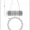 Подвесная люстра Wertmark Nelly WE158.24.103 WE158.24.103 - 2