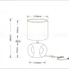 Настольная лампа Arte Lamp Zaurak A5035LT-1CC A5035LT-1CC - 5