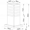 Ландшафтный светильник Arte Lamp Heather A4413FN-1BK A4413FN-1BK - 3