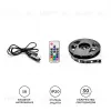 ТВ подсветка, комплект светодиодной ленты Apeyron 5В 5050 7,2Вт/м RGB 2*0,5м IP20 10-70 10-70 - 4