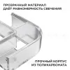 Комплект соединителей монтажный для профиля 08-09/10, прозр., поликарб., внутренний угол, 2 шт. Apeyron С-08-10-1 С-08-10-1 - 4