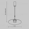 Подвесной светильник Maytoni Platte MOD352PL-L10W3K MOD352PL-L10W3K - 6